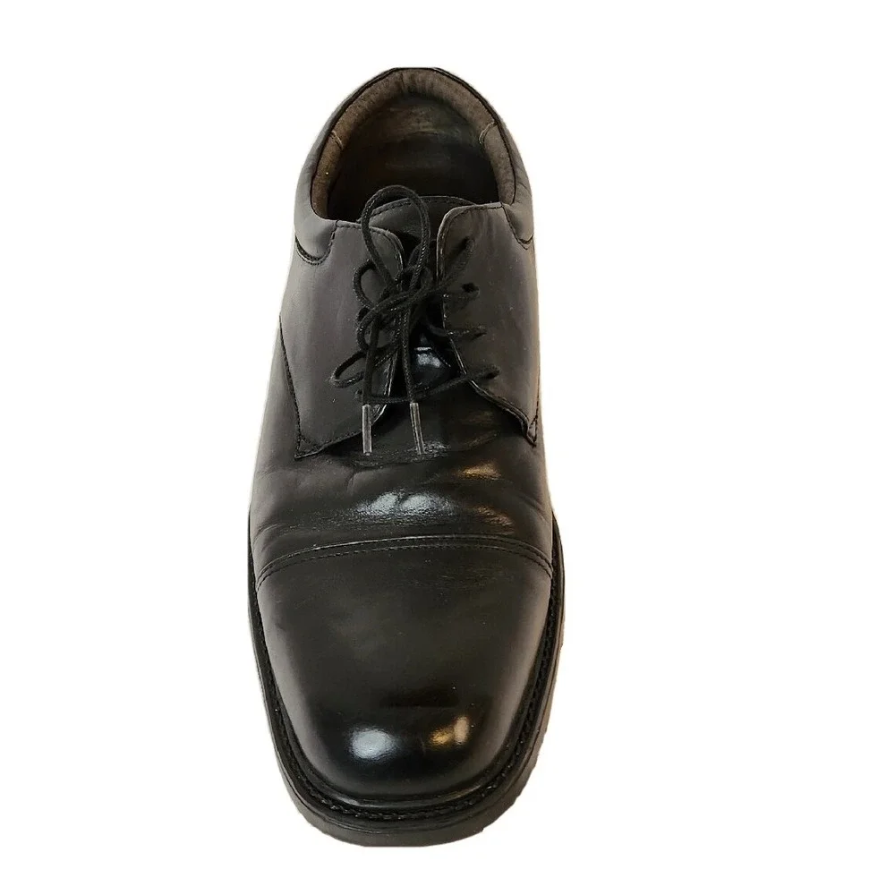 Nunn Bush Comfort Gel Harper Dress‎ Shoes US Size Mens 9.5W Black Loafer Shoes